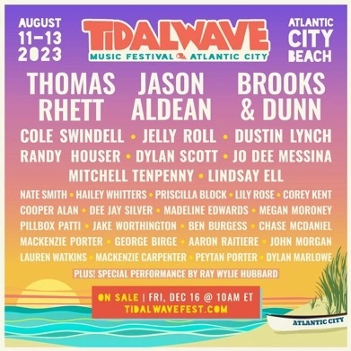 TidalWave Music Festival: Thomas Rhett, Jason Aldean, Brooks and Dunn & Cole Swindell - 3 Day Pass at Jason Aldean Concerts