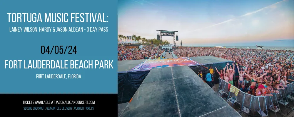 Tortuga Music Festival at Fort Lauderdale Beach Park